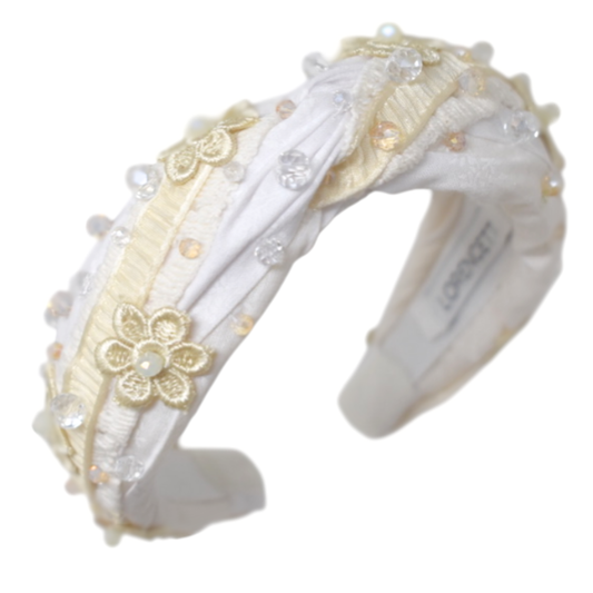 "My Daisies: Diadema Turbante"