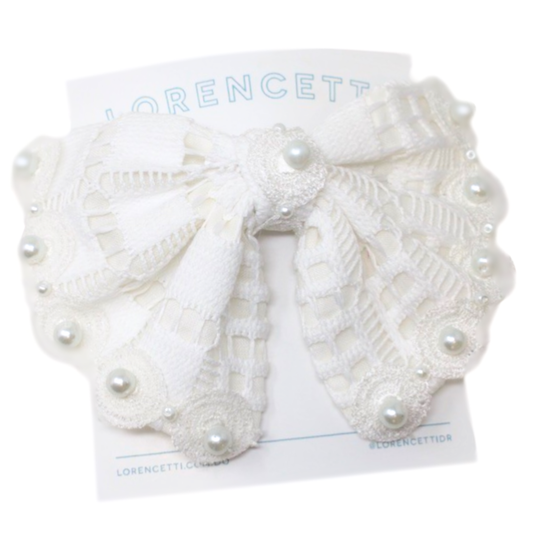 "Calla Lily: Midi Bow"