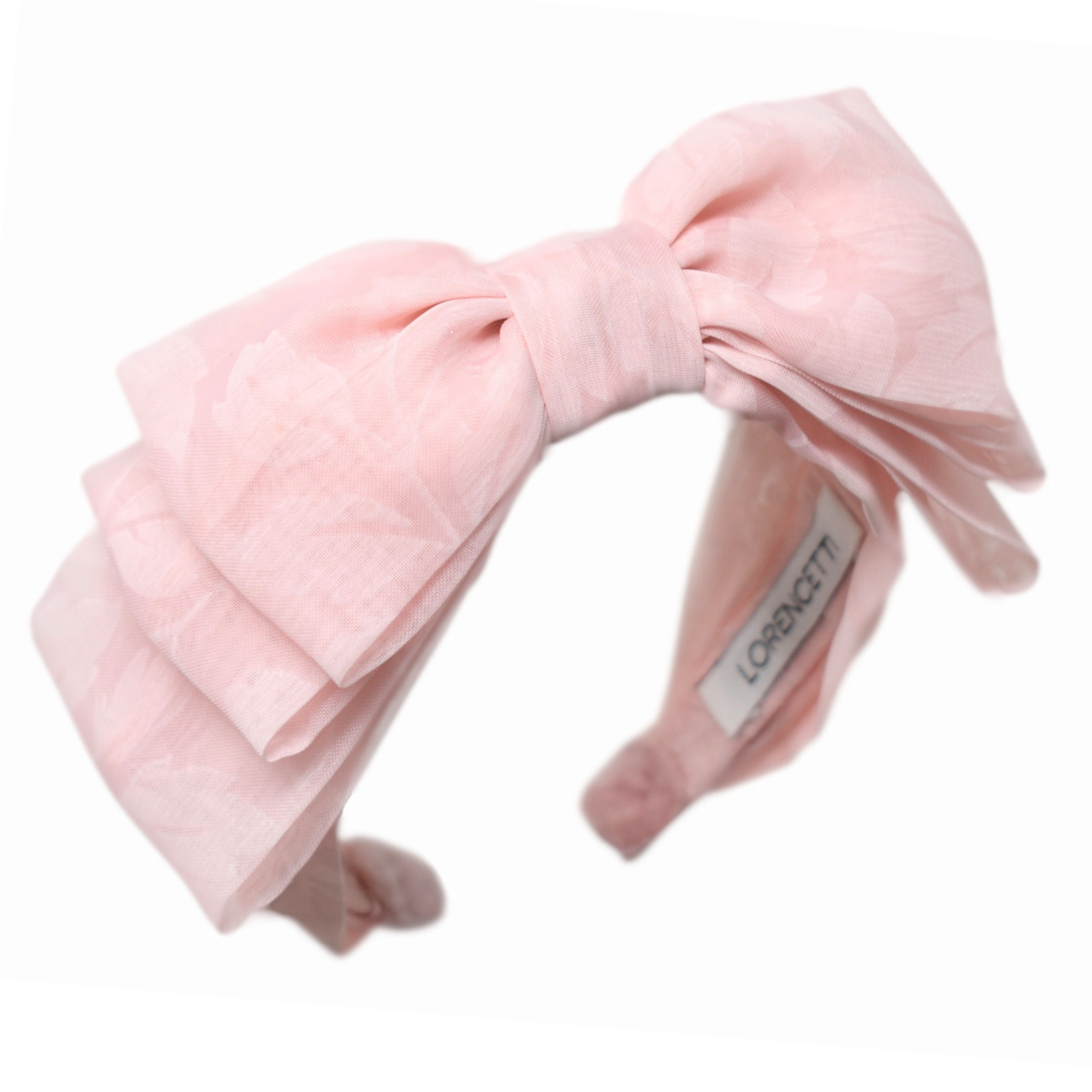 "Bow Loving: Pink Paisley"