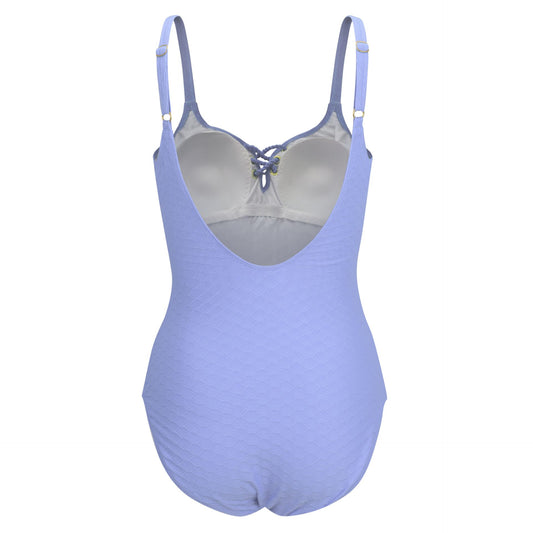 "Blue Coast: Traje de Baño con Copa"