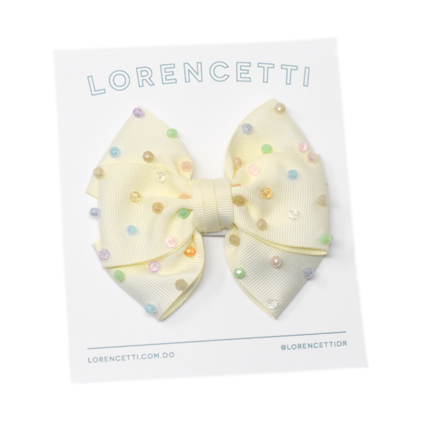 "Chica Can: Ivory Popping Pastels"