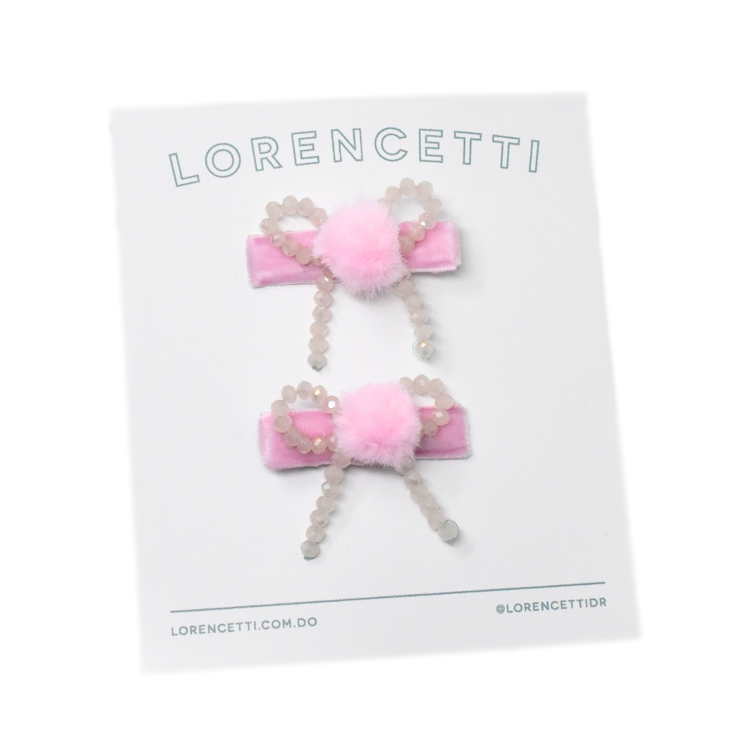 "Tokyo Hairclips: Pink Bunny"