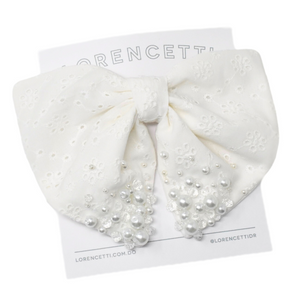 "Le Blanc: Midi Bow"