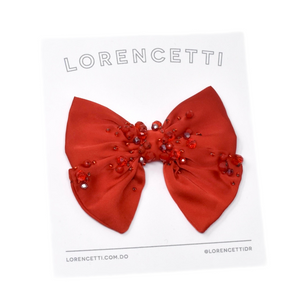 "Bloom of the Holiday Affair MINI Bow"