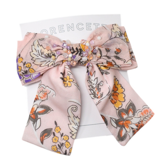 "Spring Paisley: Coquette Bow"