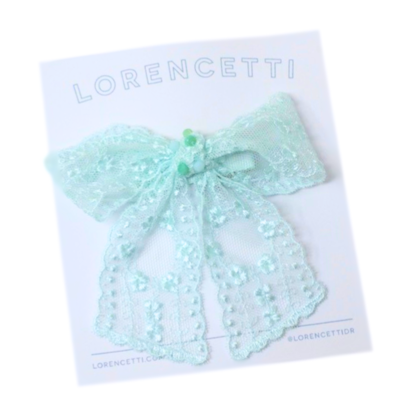 "Sea Holly: Mini Bow"