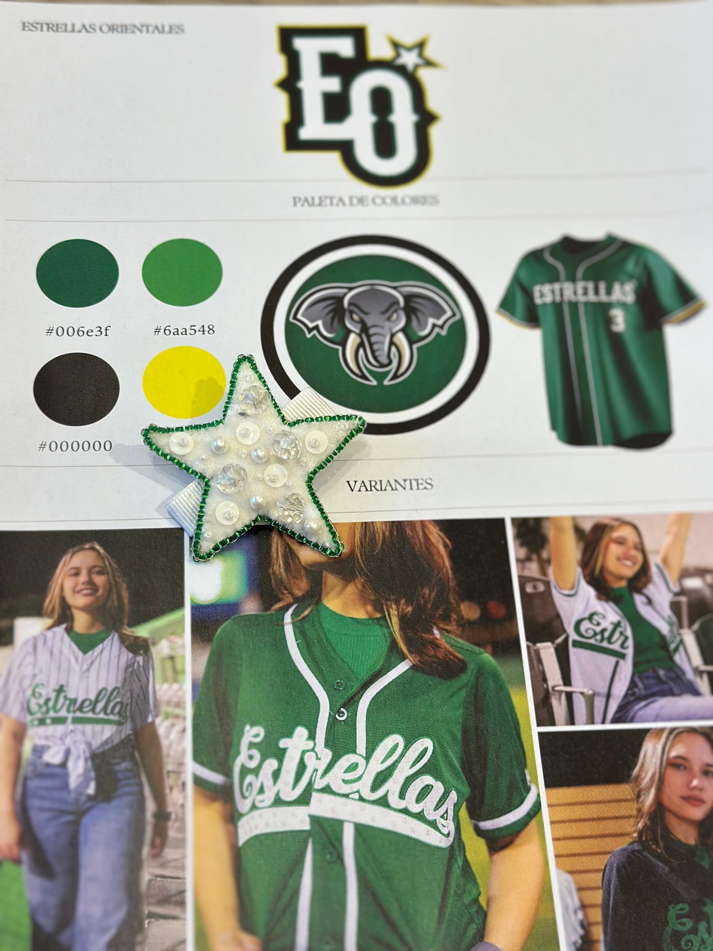 "Estrellas: Hairclip"