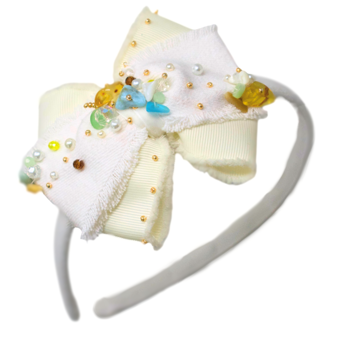 "Mariposa de Amor: Ivory Cintillo Laura"