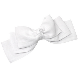 "Evangeline Bow: White"