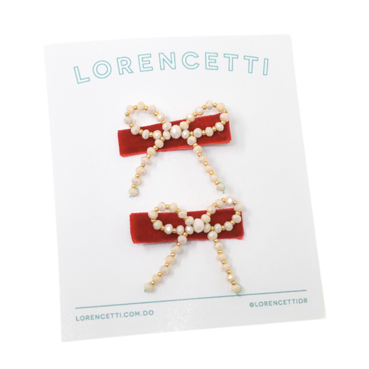 "Christmas Tokyo Hairclips: Rudolph"