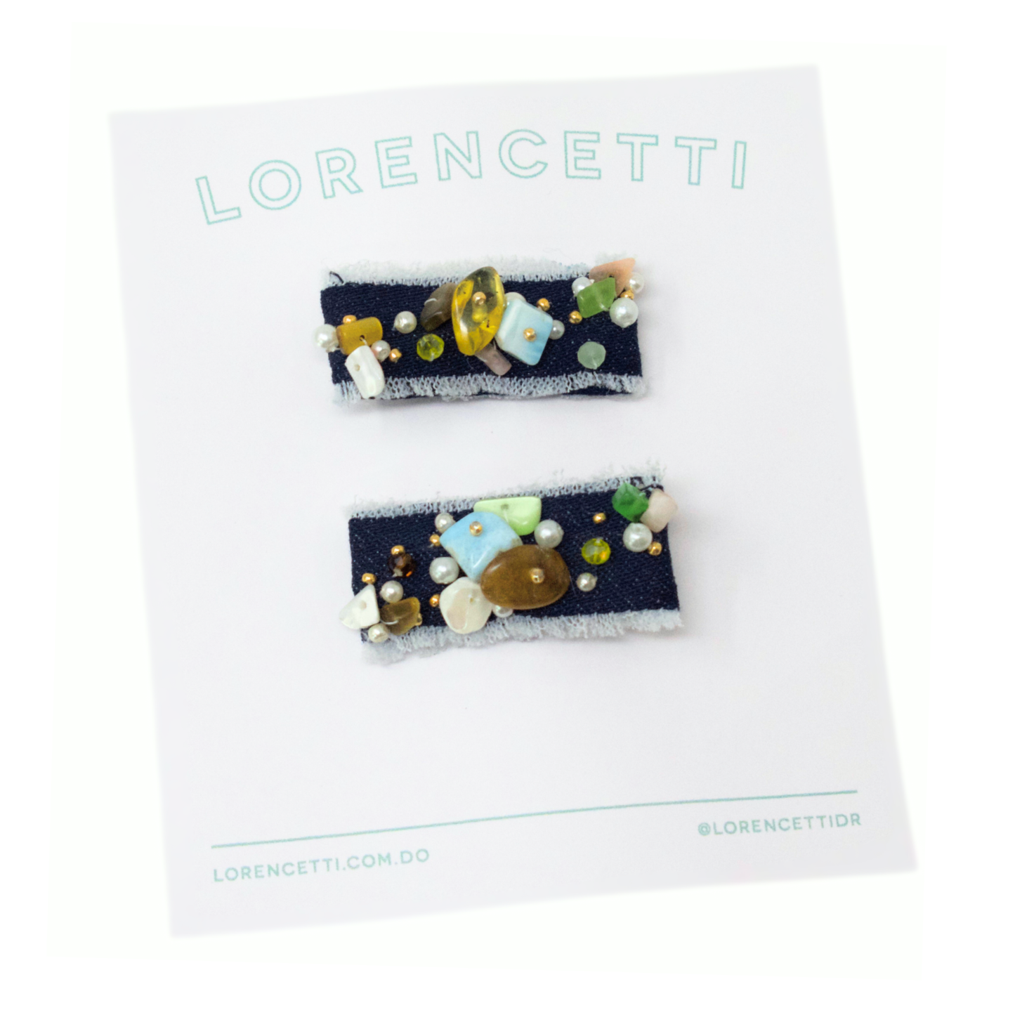 "Jardín de Coral: Hairclips Set"