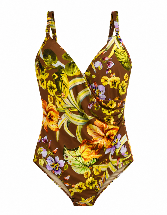 "Sunny Syrakus: Traje de Baño con Copa"