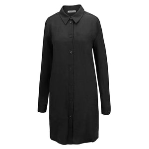 "Summer Linen Kaftan: Negro"