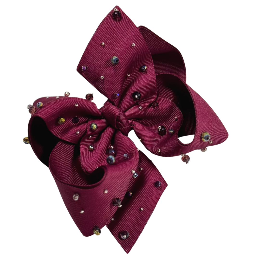 "Gros Crystal: Burgundy"