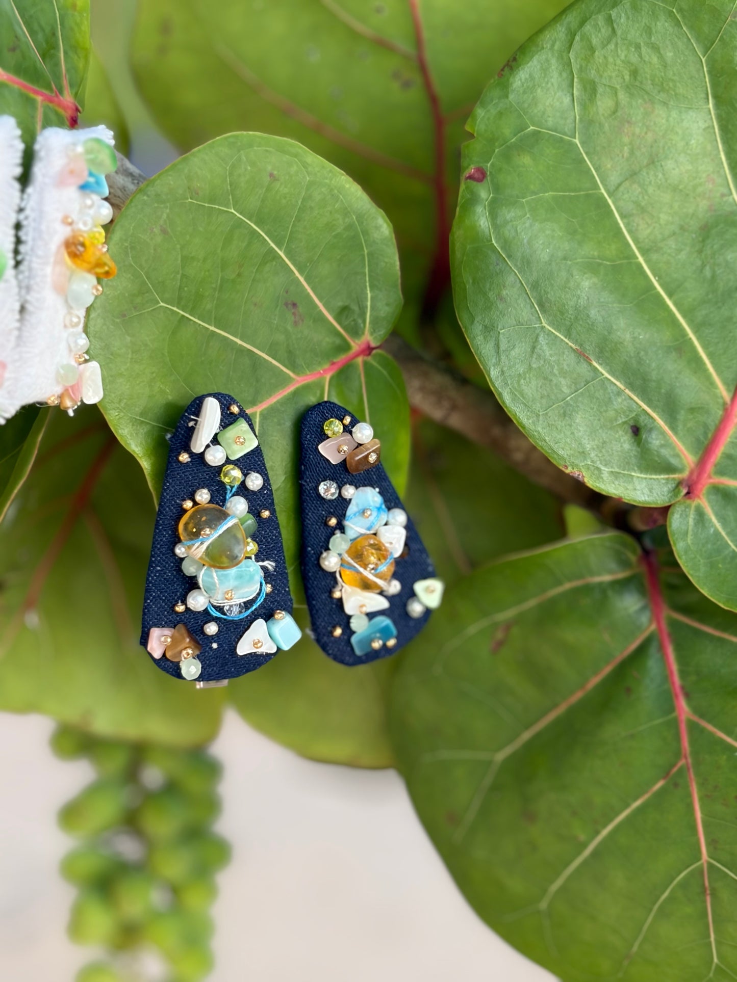 "Jardin de Coral: Hairclips Set"
