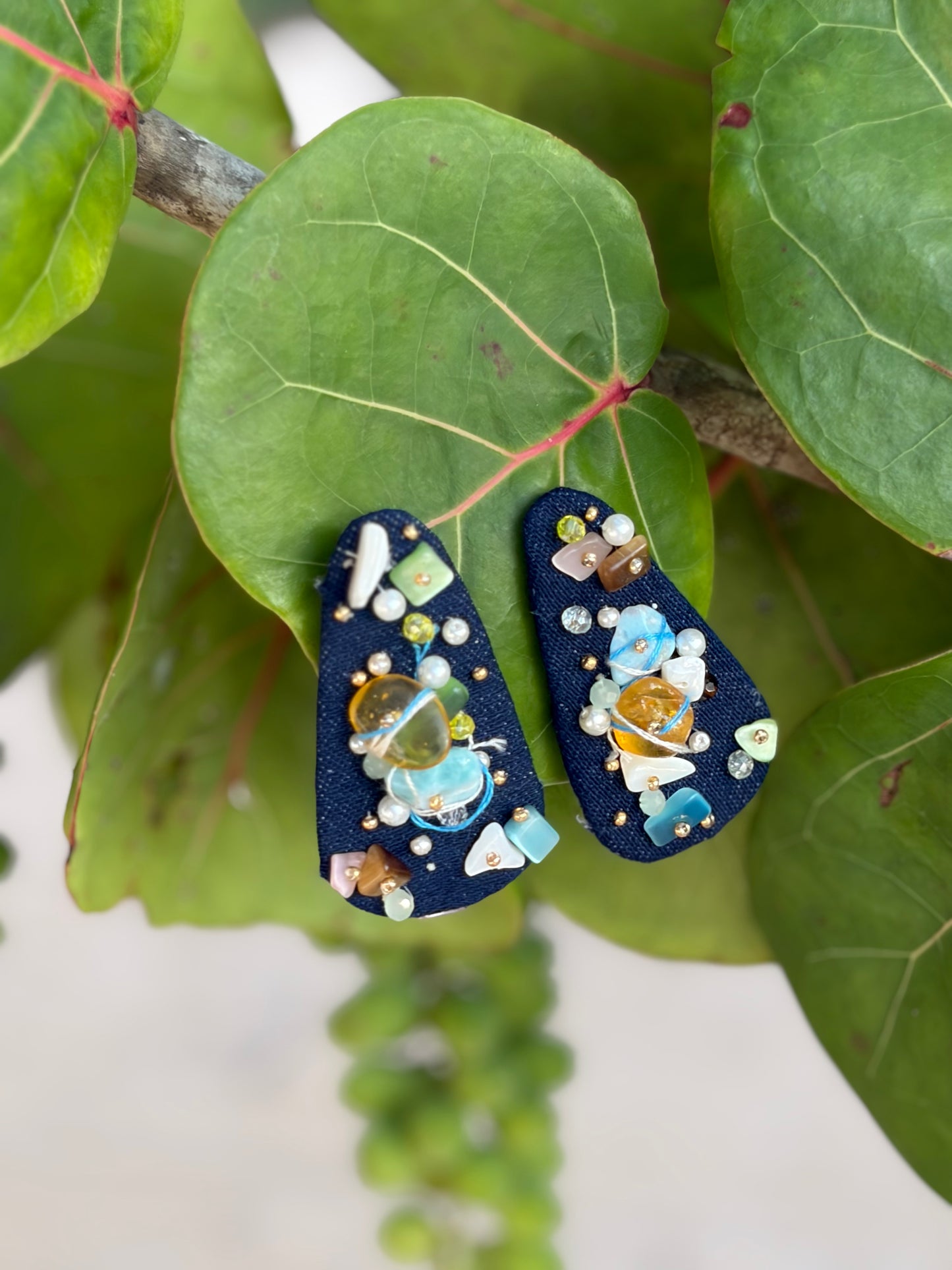 "Jardin de Coral: Hairclips Set"