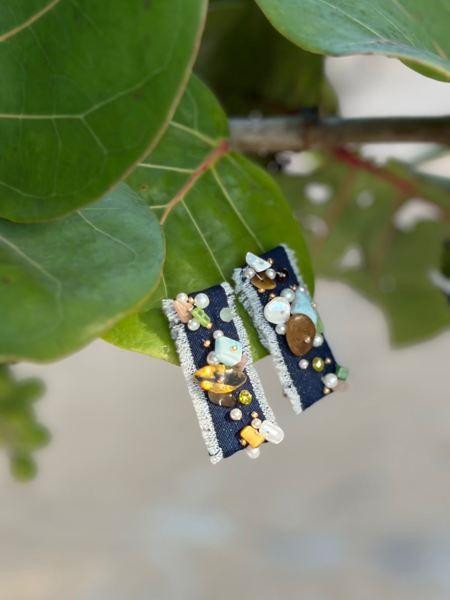 "Jardín de Coral: Hairclips Set"