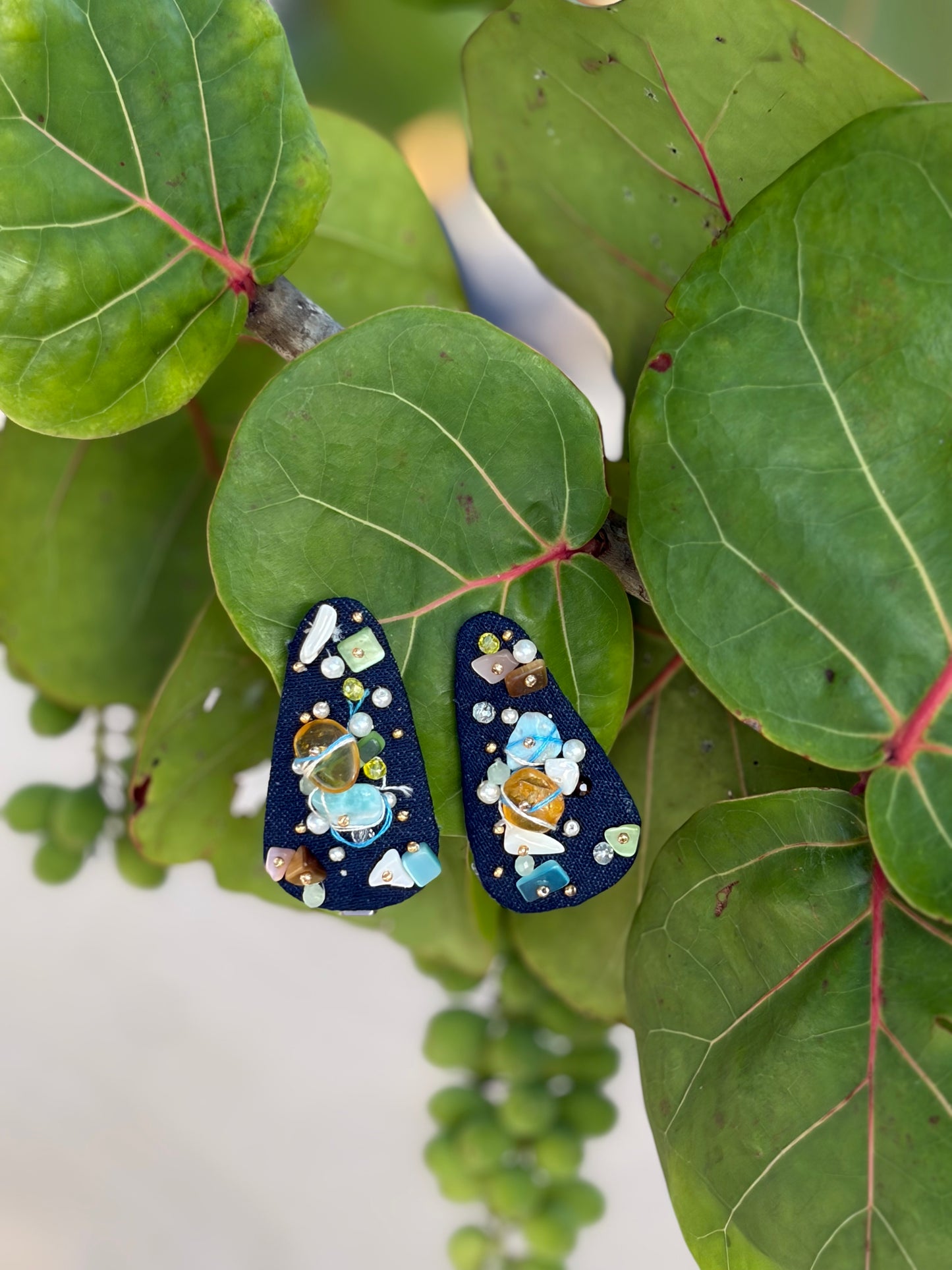 "Jardin de Coral: Hairclips Set"