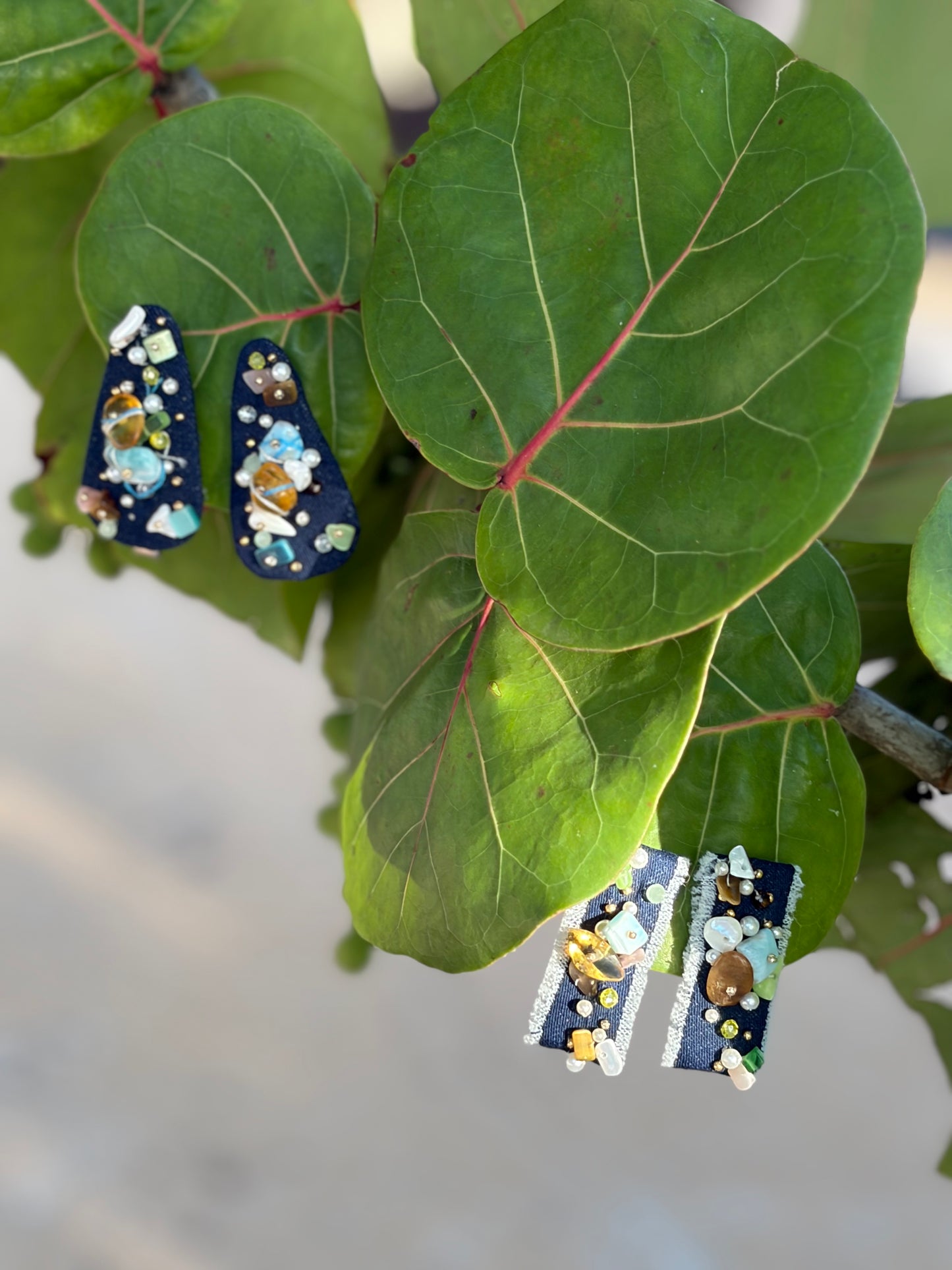"Jardin de Coral: Hairclips Set"