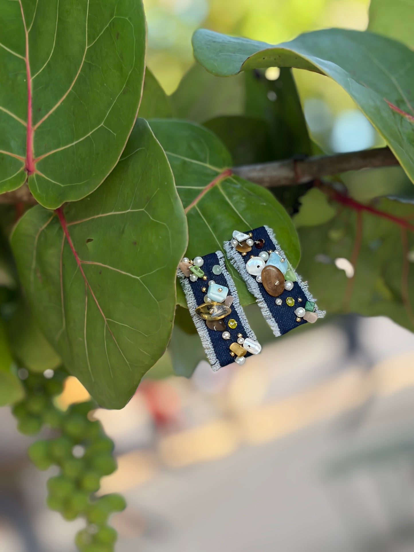 "Jardín de Coral: Hairclips Set"