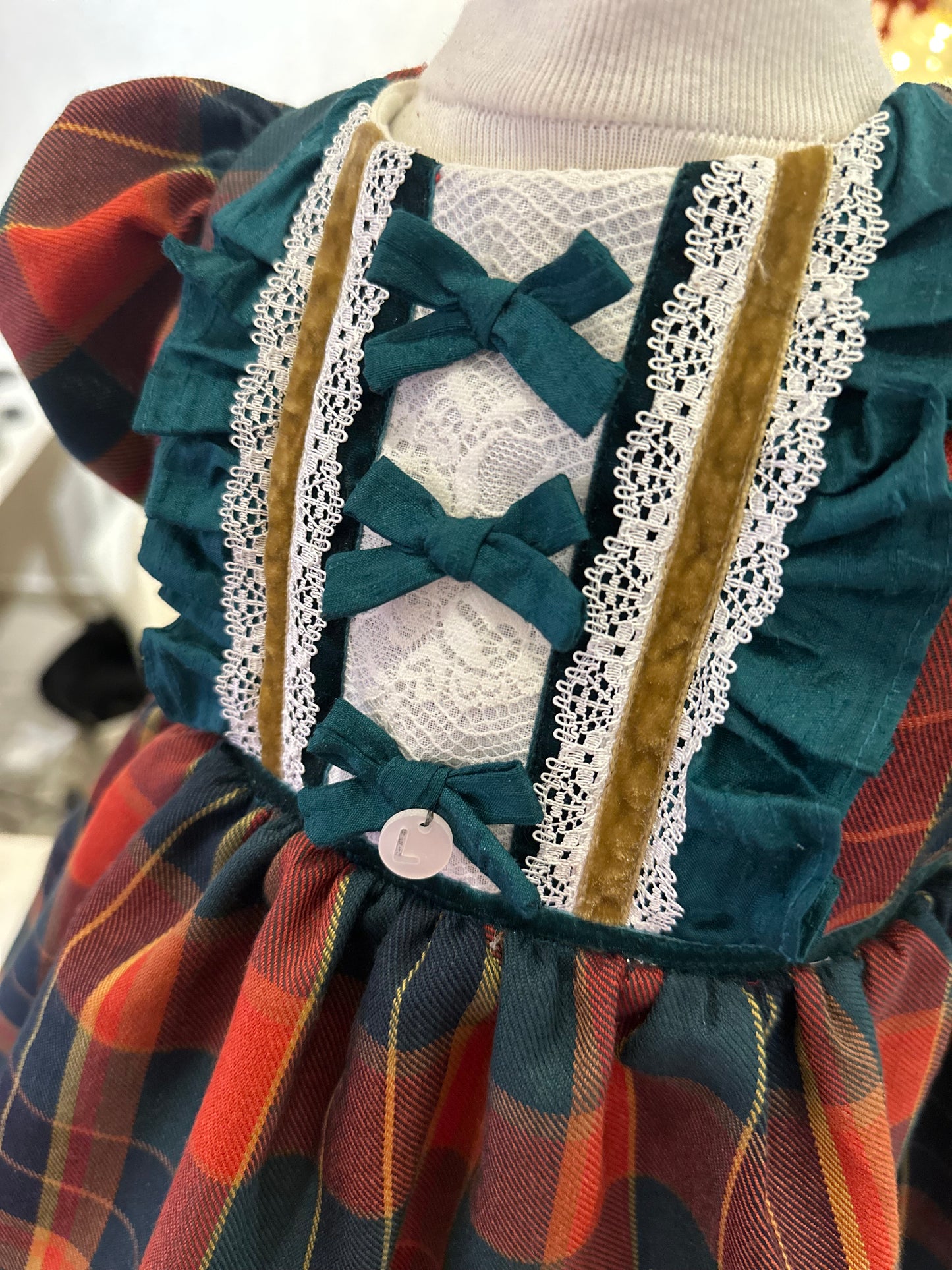 "Christmas Charm: Vestido"