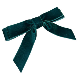 "Skinny Dory Bow: Pine Green"