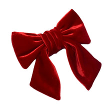Load image into Gallery viewer, &quot;Velvet Bow: Deep Red&quot;