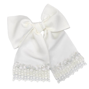 "White Bliss Bow"