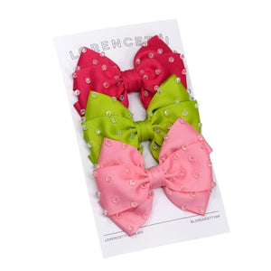 "Set Chica Can: Fuschia/ Verde/ Pink"