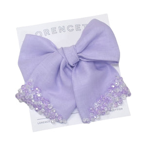 "Purple Love: Merlyn Bow"