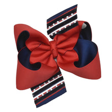 Load image into Gallery viewer, &quot;ABCDFGros: Rojo/ Navy&quot;