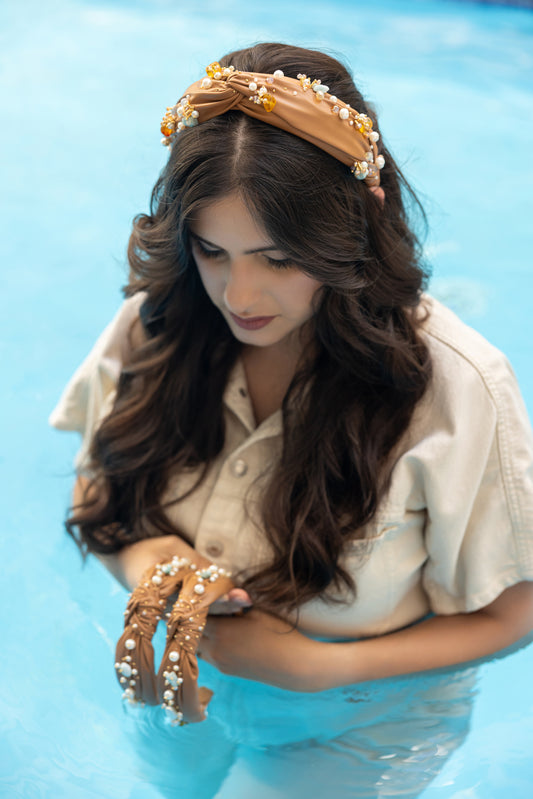 "Son de Quisqueya: Diadema Turbante"