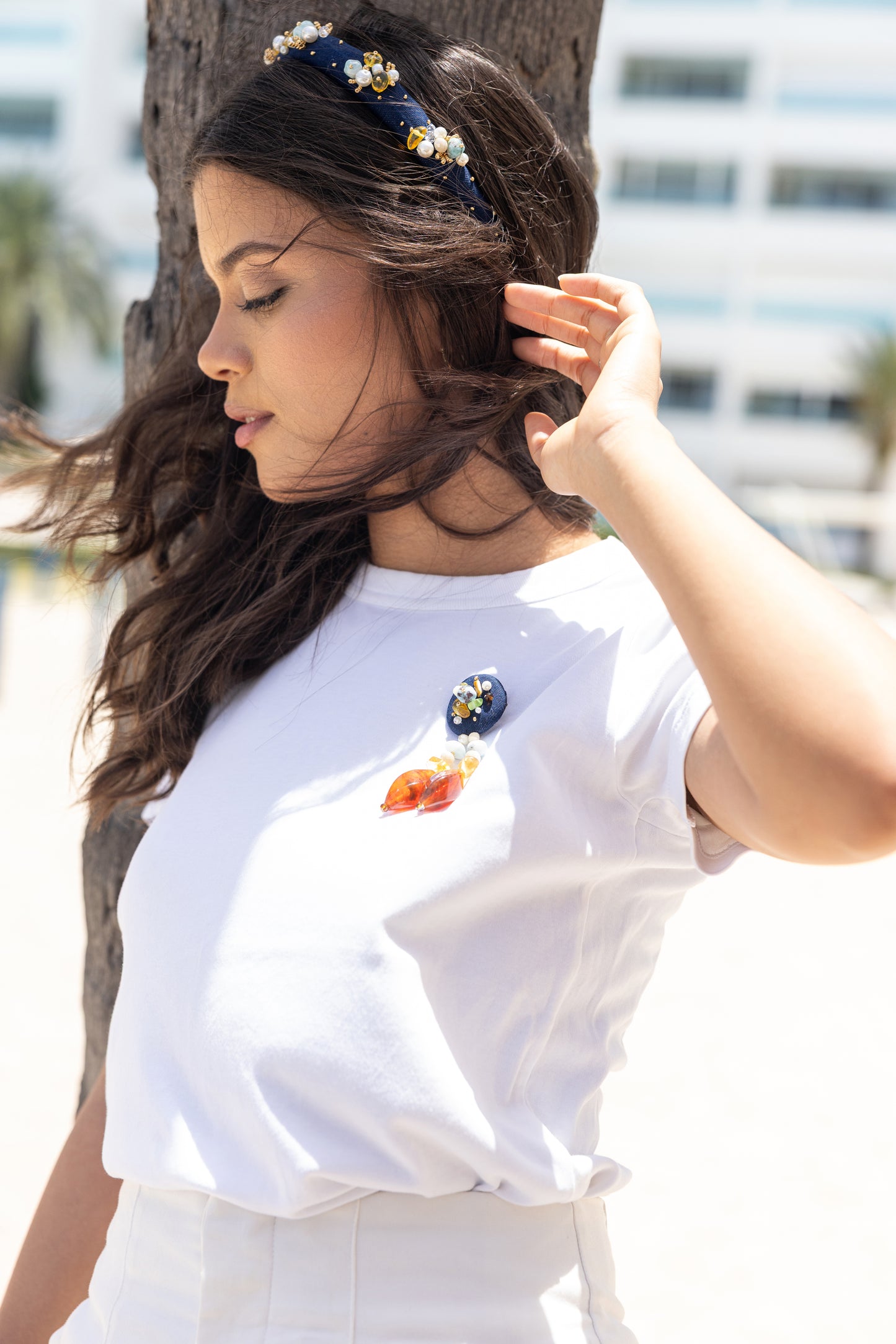 "Canto del Mar Double: Deluxe Brooch"