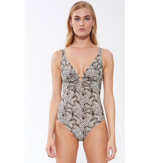 "Wild Zebra: Traje de Baño"
