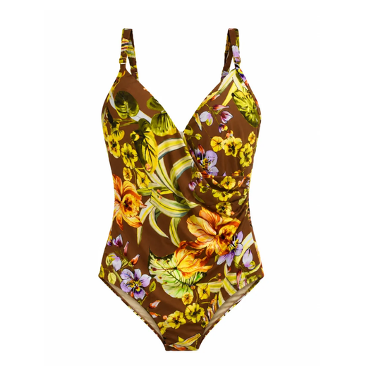 "Sunny Syrakus: Traje de Baño con Copa"