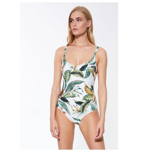 "Exotic Leaves: Traje de Baño"
