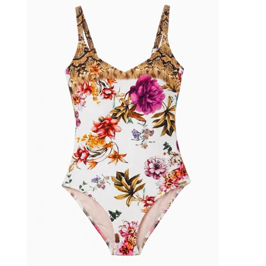 "Wild Bloom: Traje de Baño"