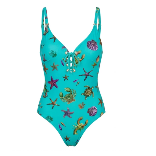 "Azzure Lagoon: Traje de Baño"