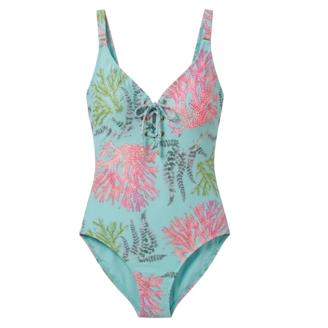 "Lagoon Luxe: Traje de Baño"