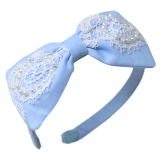 "Bluebells: Cintillo Easter Bonnet"