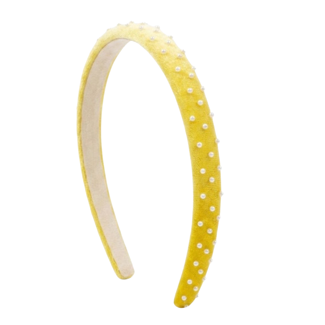 "Skinny Bolena: Amarillo y perlas"