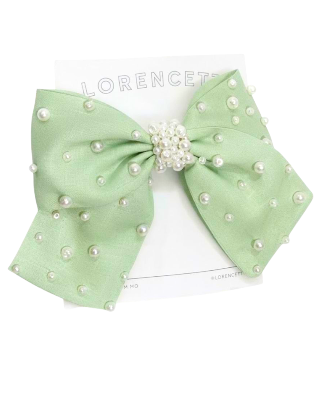 "Lazo Pearls Verde"