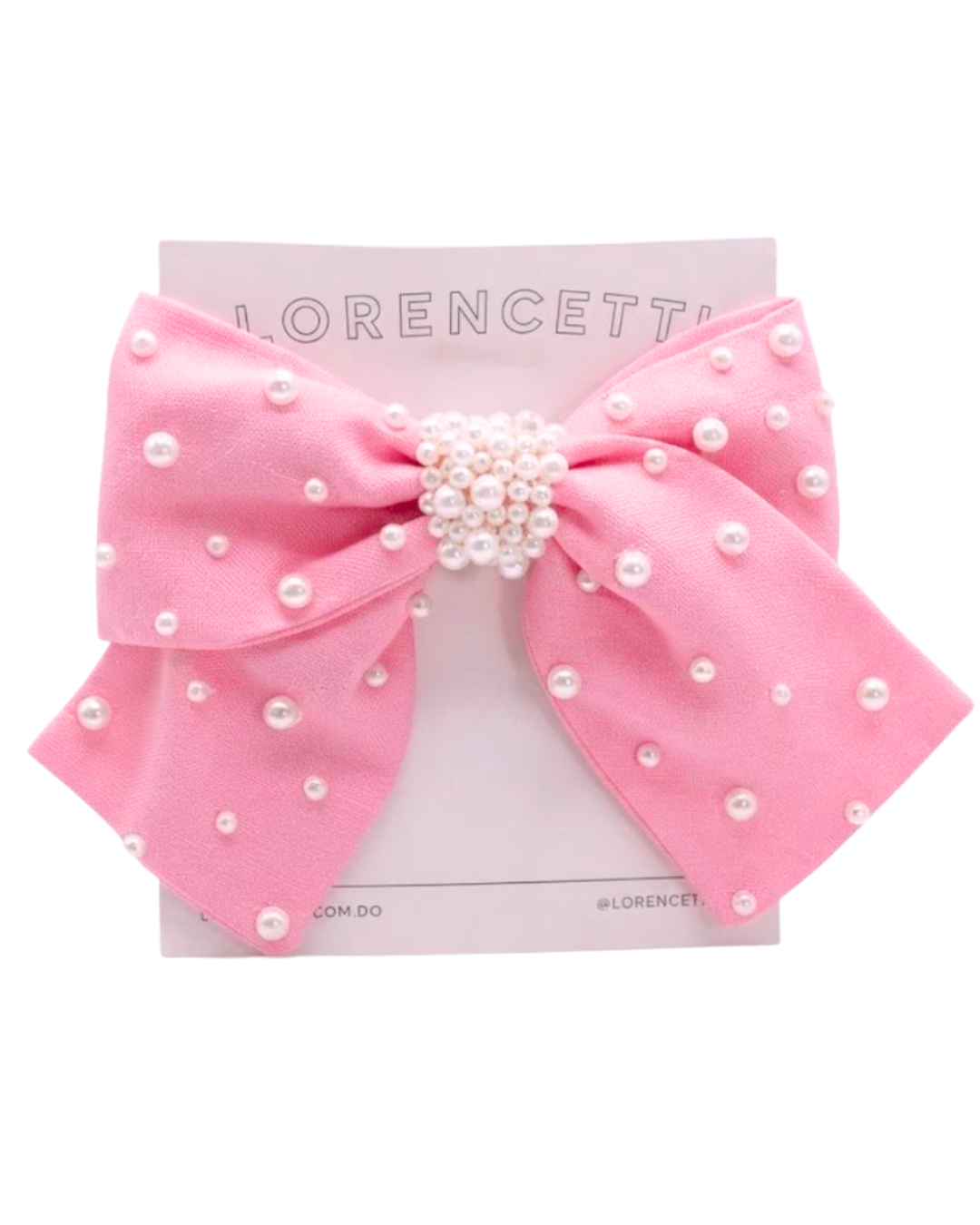 "Lazo Pearls Pink"