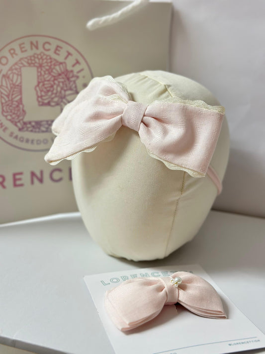 "Annabelle Bow: Baby Pink"