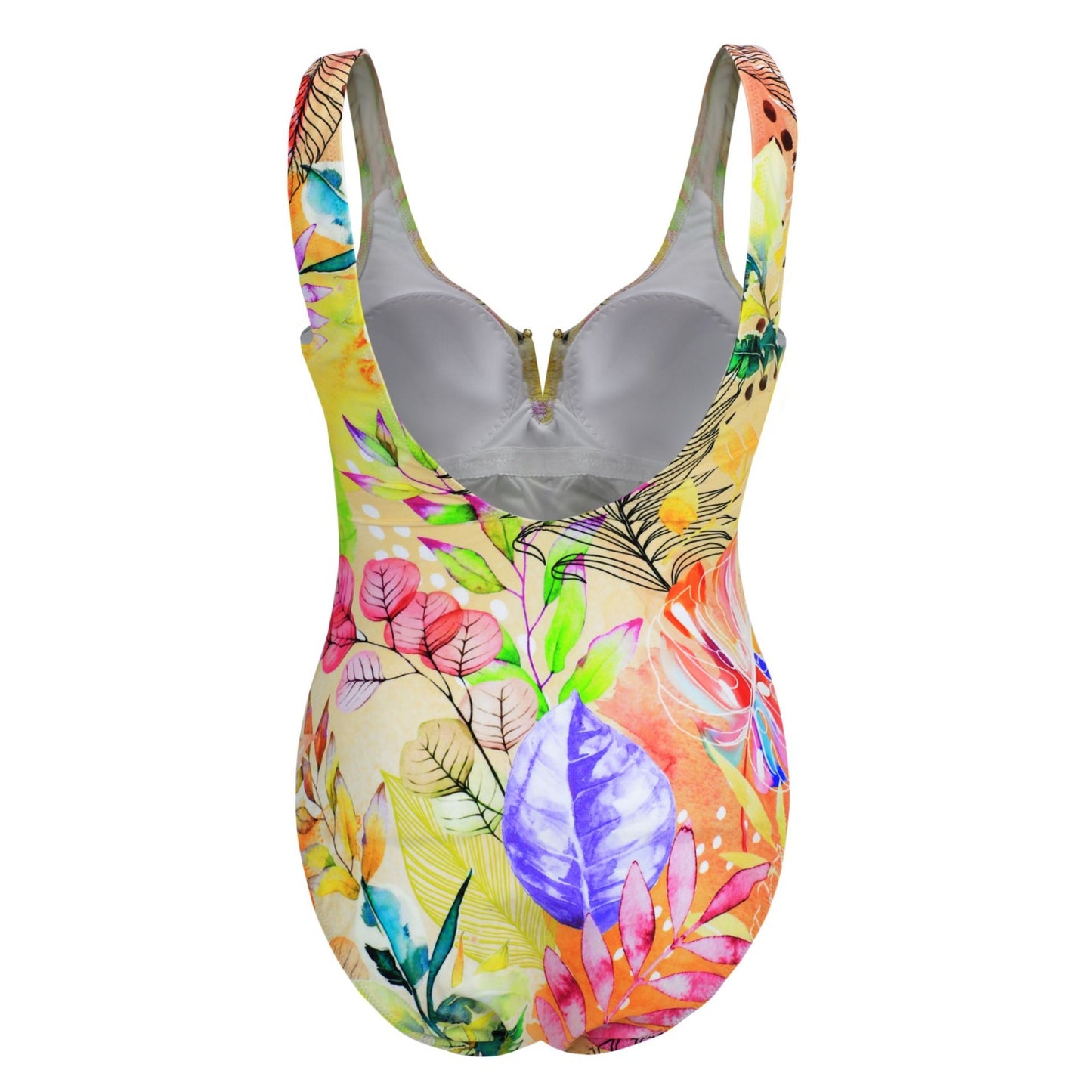 "Sicilia Sun: Traje de Baño Bandeau"