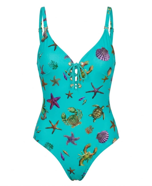 "Azzure Lagoon: Traje de Baño"