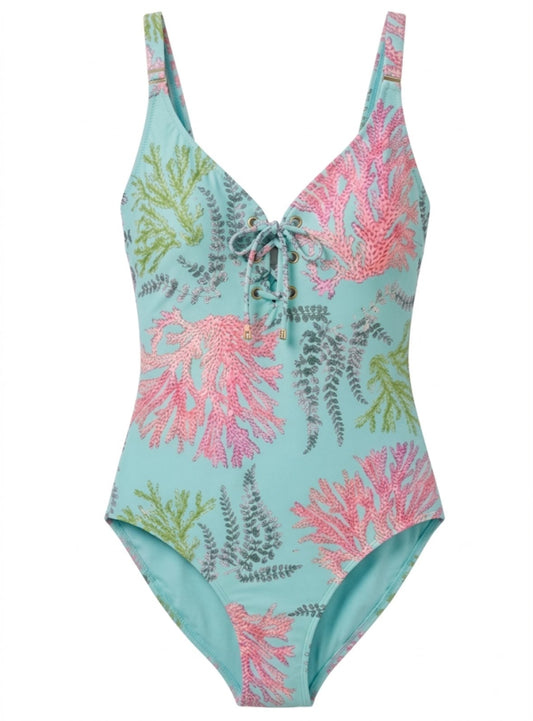 "Lagoon Luxe: Traje de Baño"