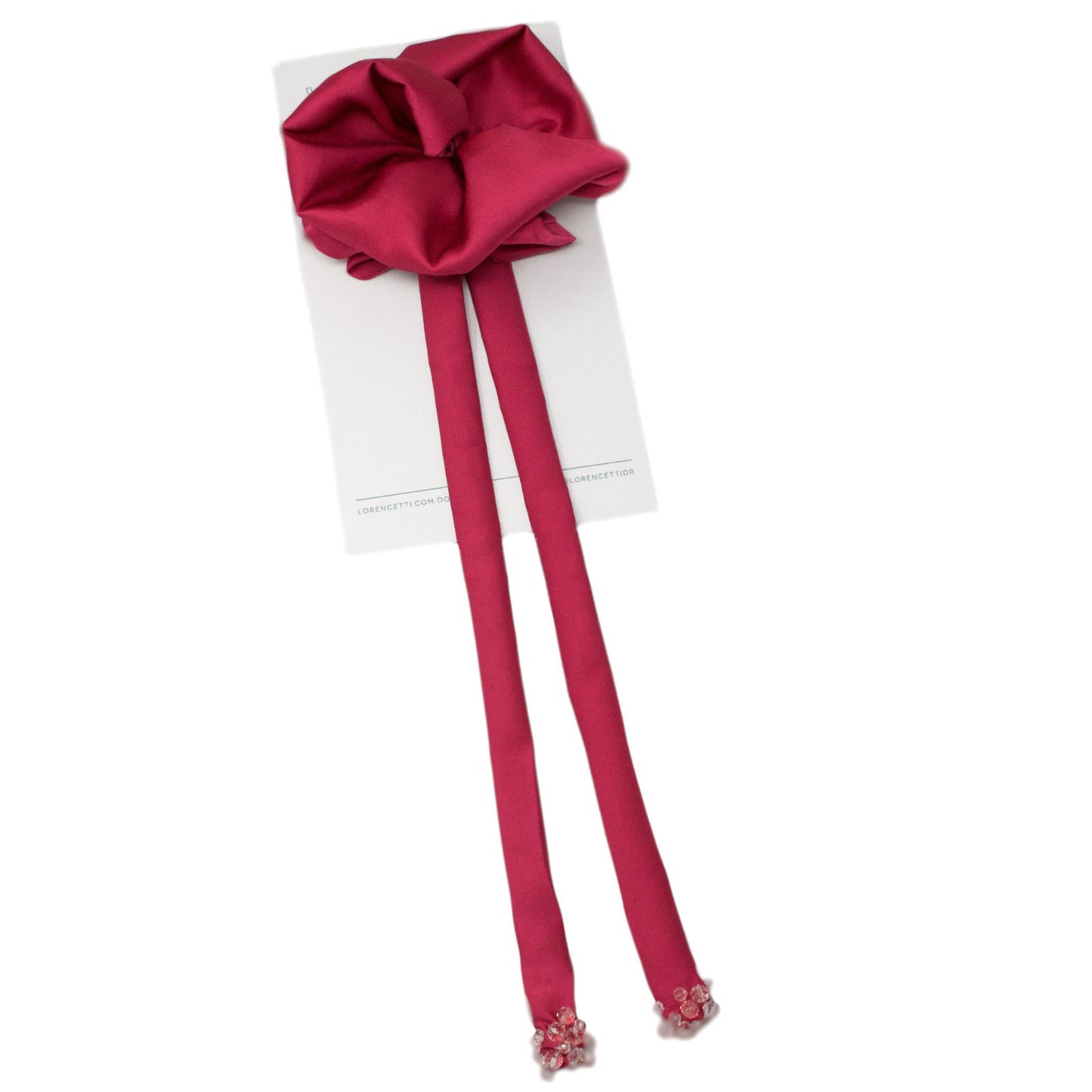 "Fleur Douce: Tocado Fuchsia"