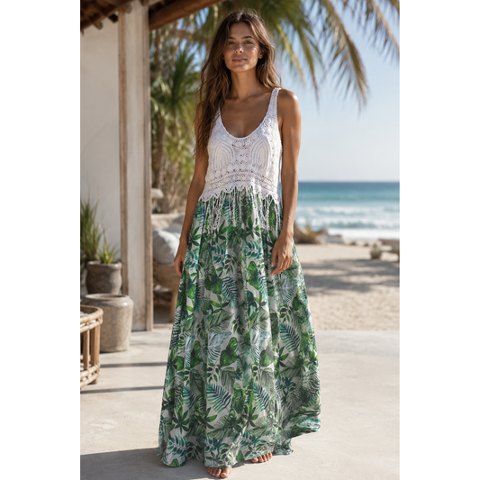 "Cala Tropicana: Vestido de Playa