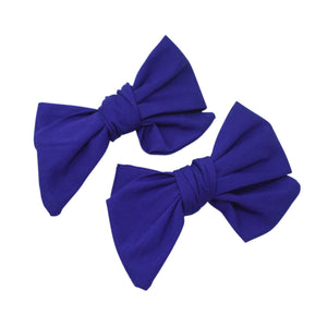 "Pixie Bow Set: Azul Royal"